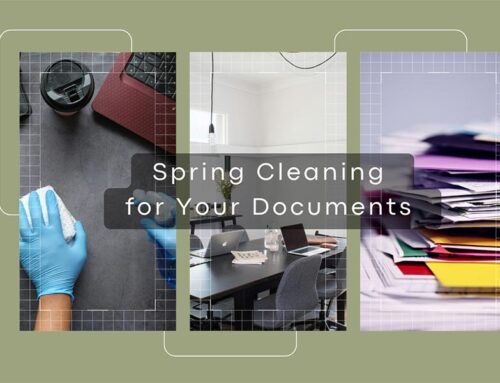 Spring Cleaning for Tax Records and Documents